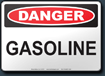 Danger Gasoline Sign