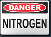 Danger Nitrogen Sign